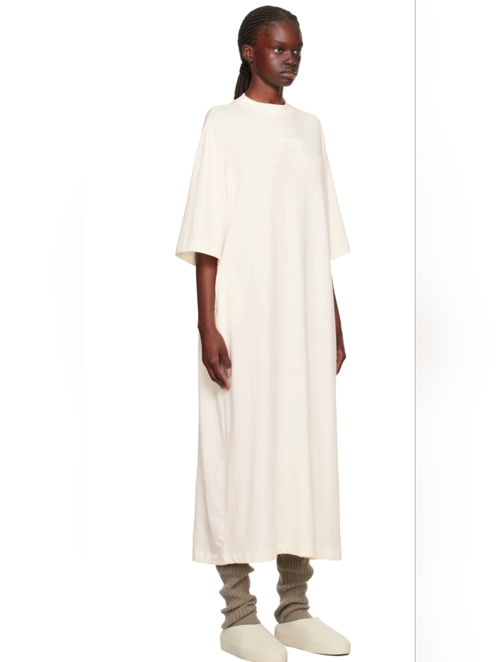 Fear of God ESSENTIALS 3/4 Sleeve Midi Dress